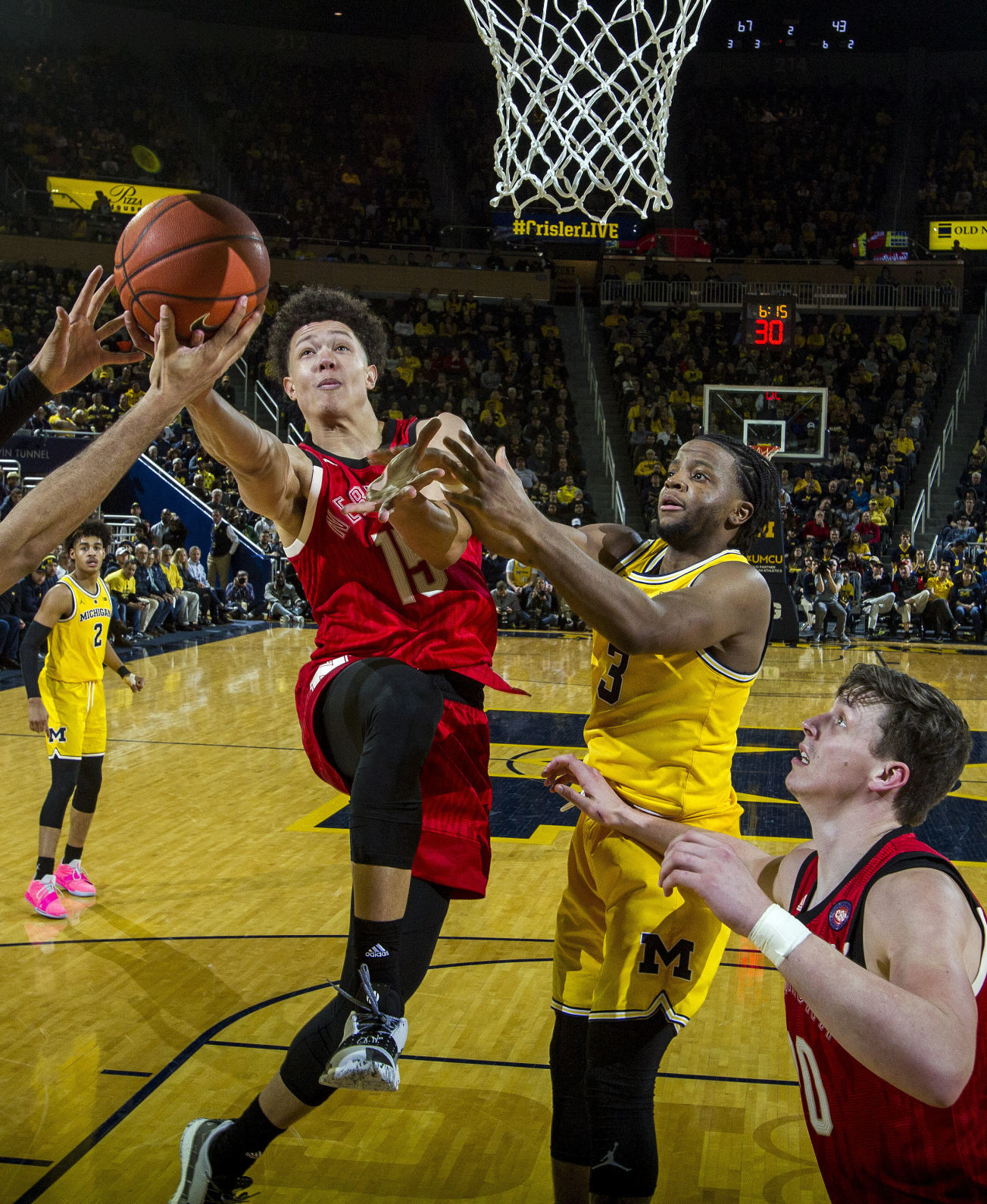 Nebraska Michigan Basketball